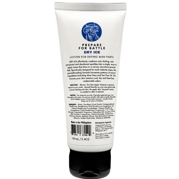 TPCK ToppCock DRY ICE Lotion for Drying Man Parts - Anti-Chafing, Anti-Perspira - Picture 2 of 3